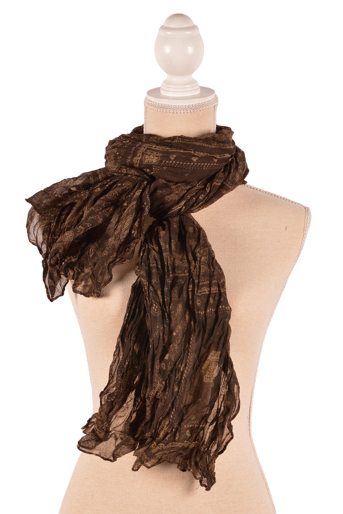 BR 31.5X71" PAISLEY SCARF