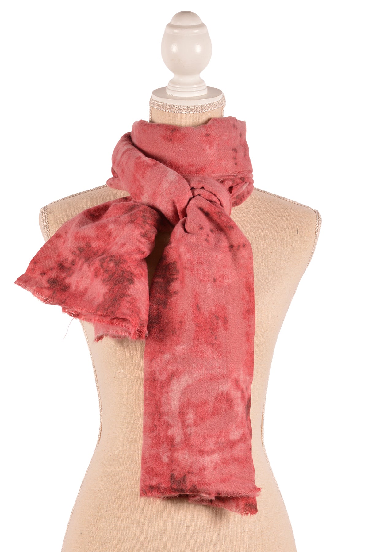 BU 27.5X71" TIE DYE SCARF