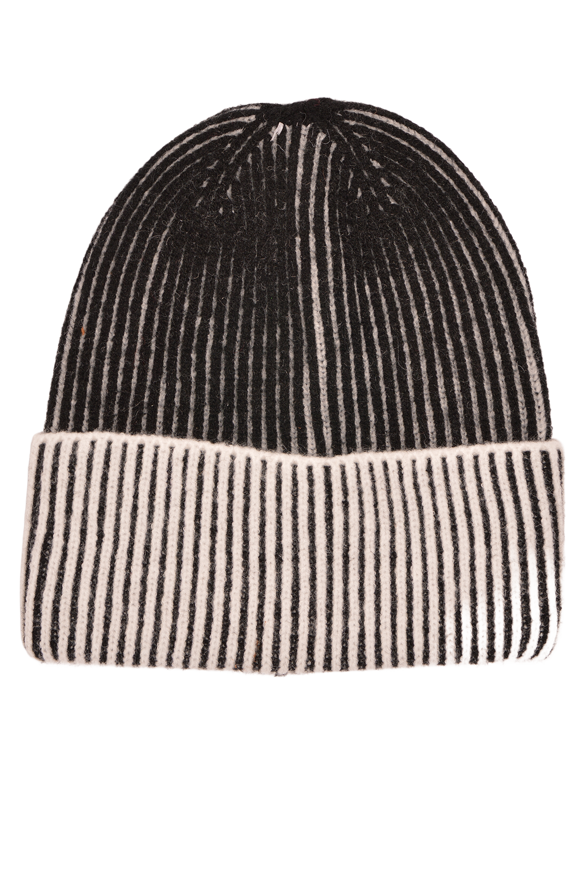 BK VERTICAL STRIPE KNIT HAT