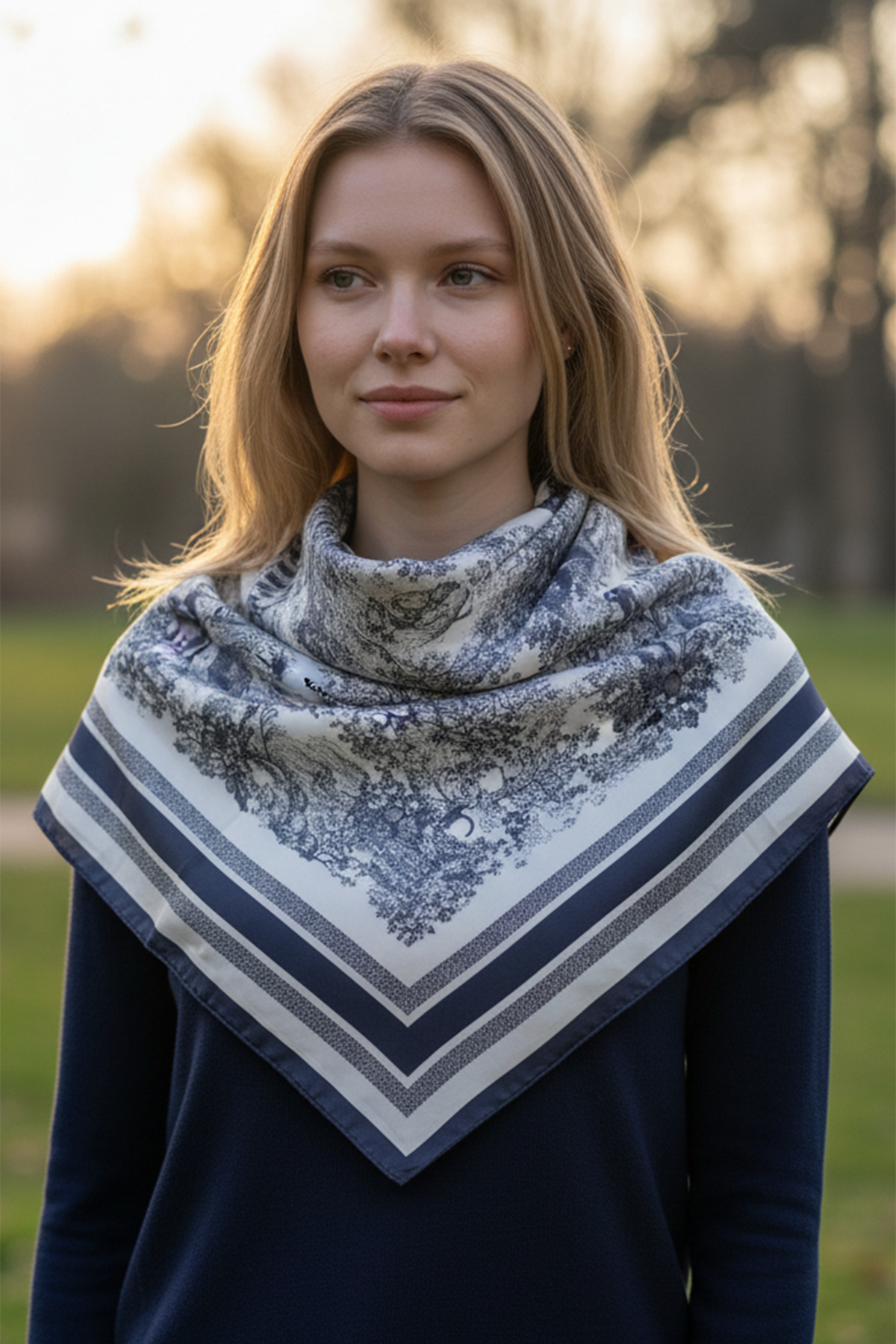NA 35.5" TOILE SQ SCAR