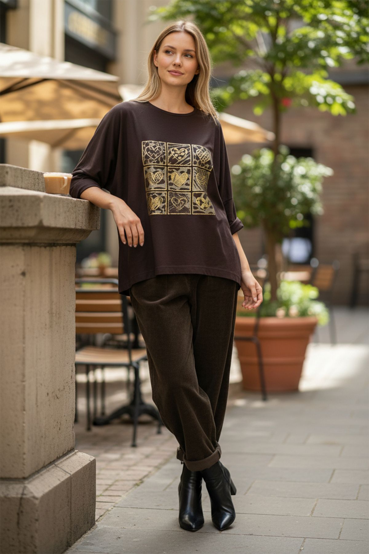 BR CORDUROY PULL ON PANT