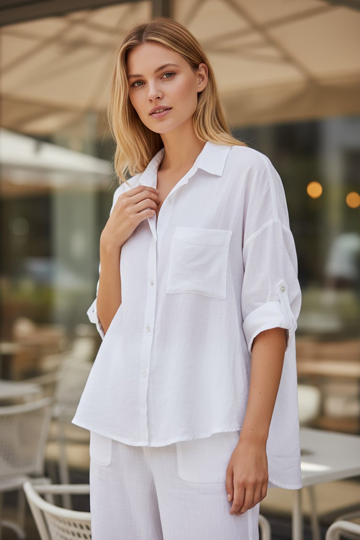 Linen Blend Shirt
