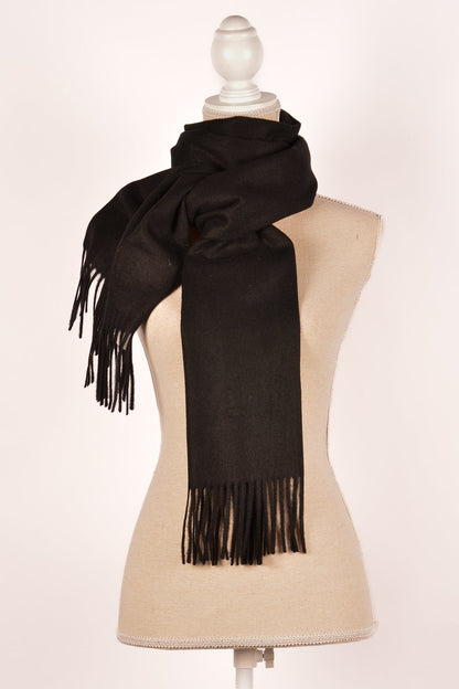 BK SOLID SCARF 13X76"