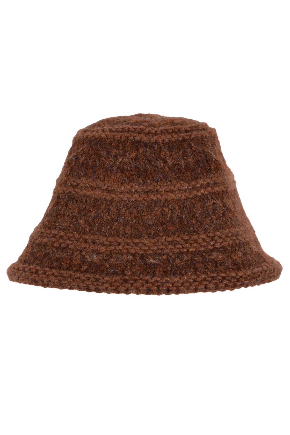 BR STRIPE KNIT BUCKET HAT