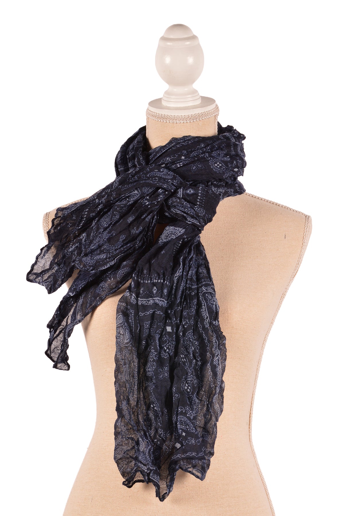 NA 31.5X71" PAISLEY SCARF