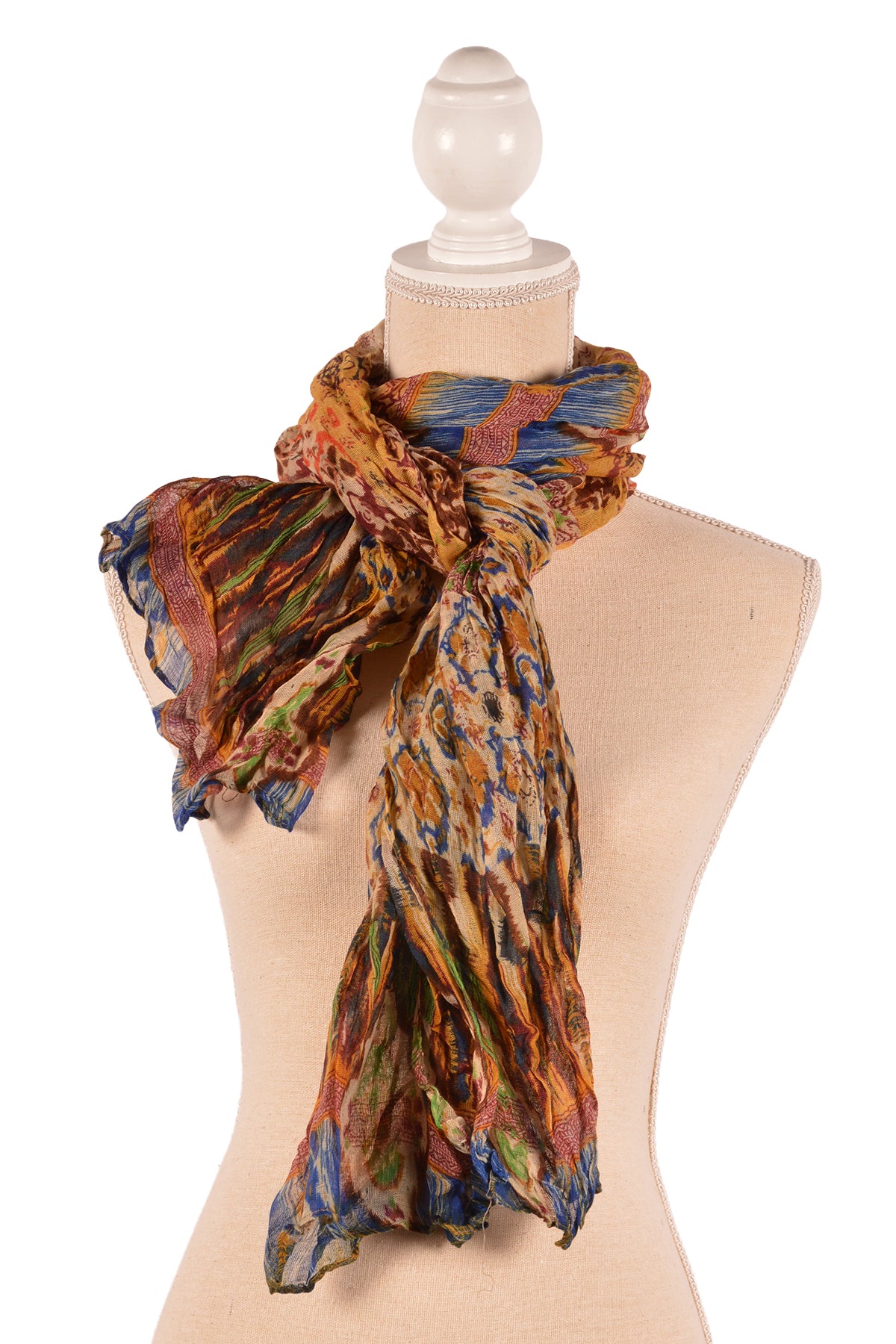 BR 31.5X71" CRINKLE SCARF