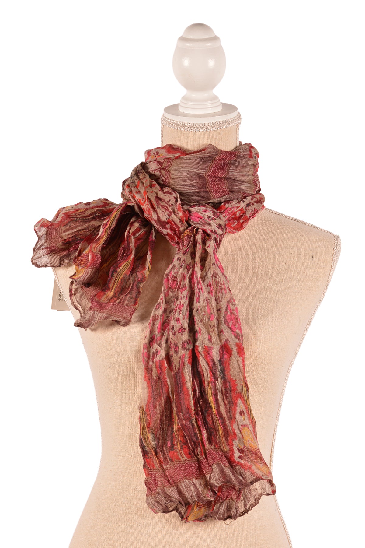 HPK 31.5X71" CRINKLE SCARF