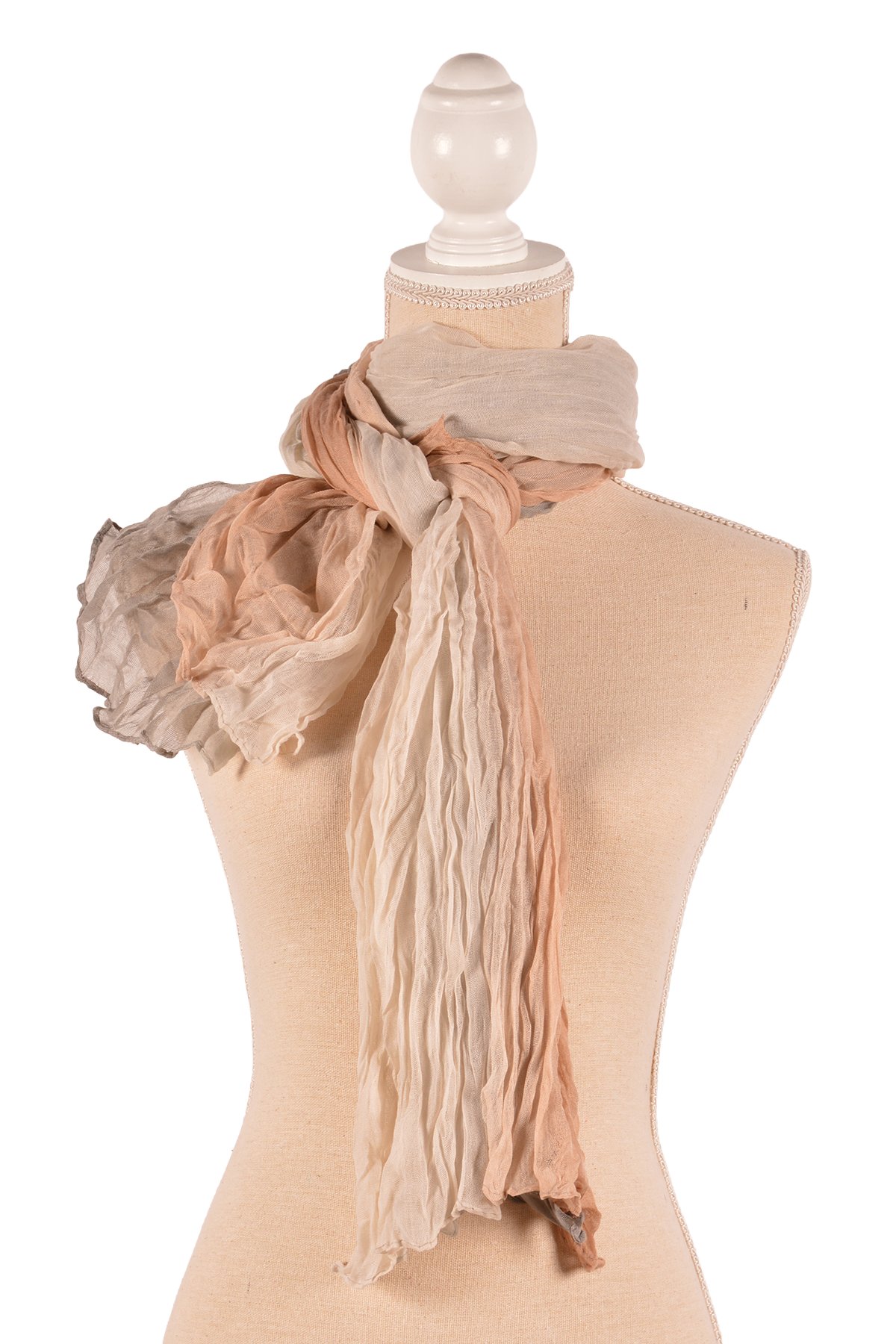 BE 31.5X71"OMBRE CRINKLE SCAR