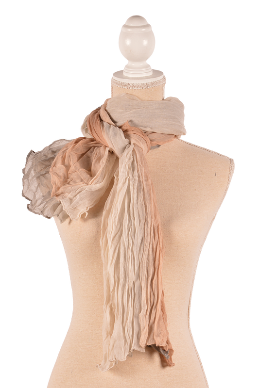 BE 31.5X71"OMBRE CRINKLE SCAR