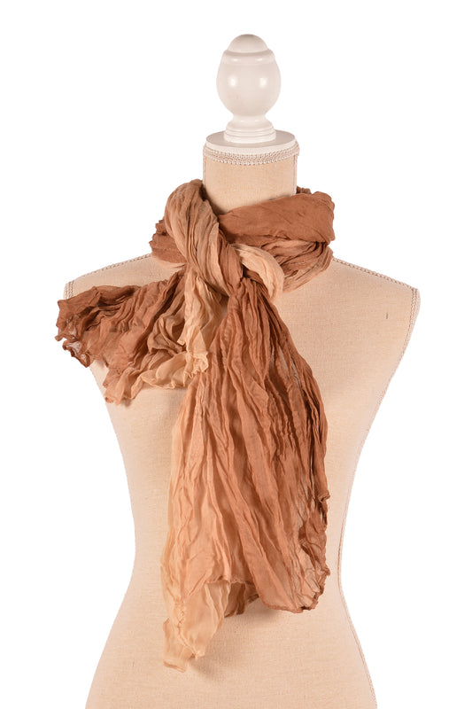 CA 31.5X71"OMBRE CRINKLE SCA