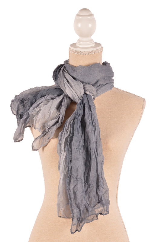 GY 31.5X71"OMBRE CRINKLE SCA