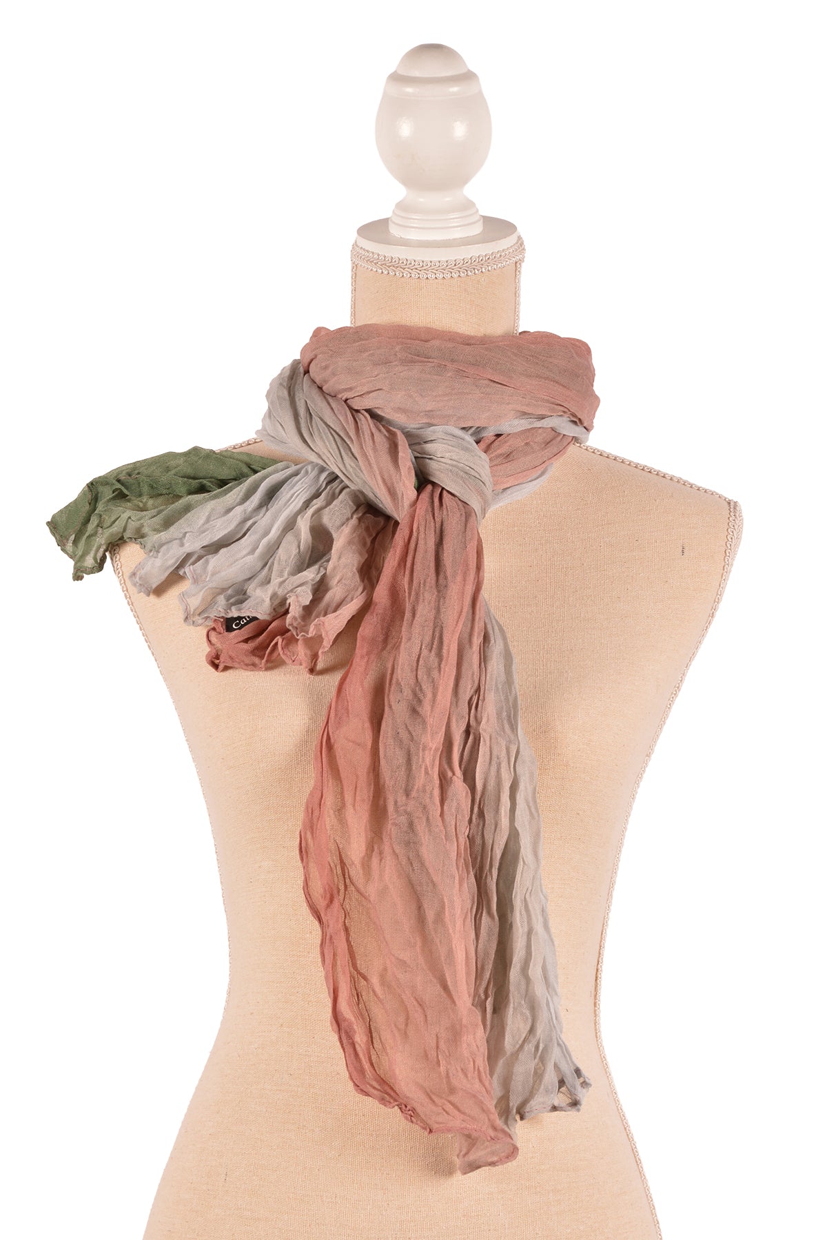 PK 31.5X71"OMBRE CRINKLE SCAR