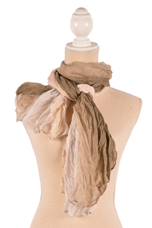 TA 31.5X71"OMBRE CRINKLE SCAR