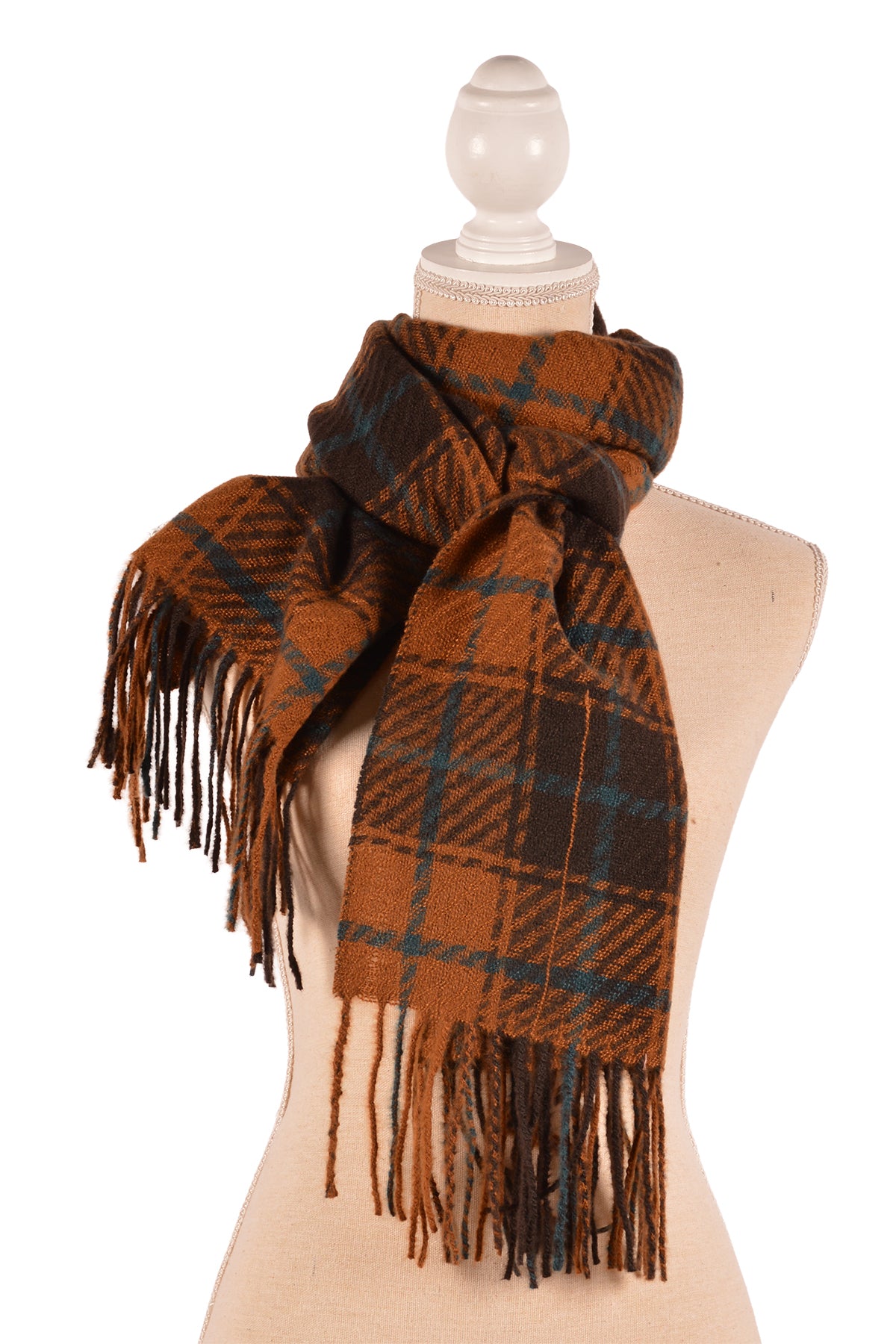 BR 26X71" TARTAN SCARF