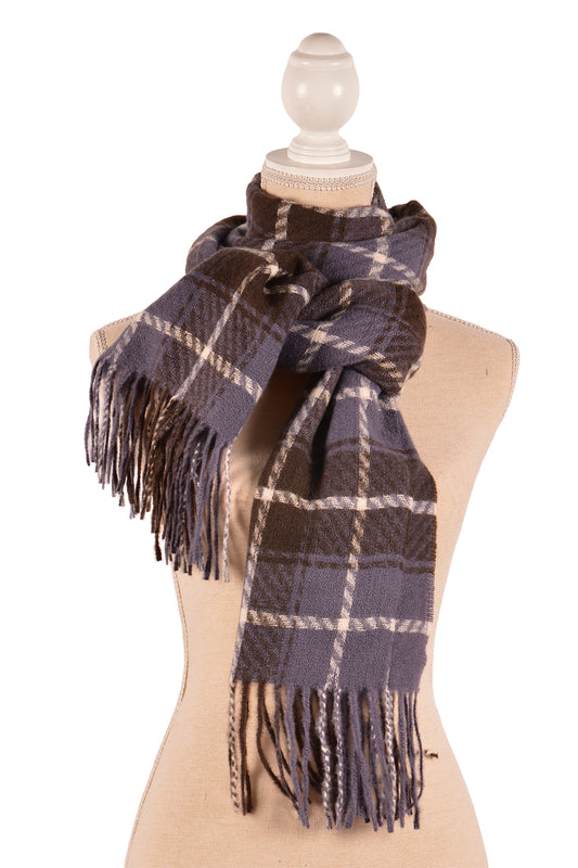 PU 26X71" TARTAN SCARF