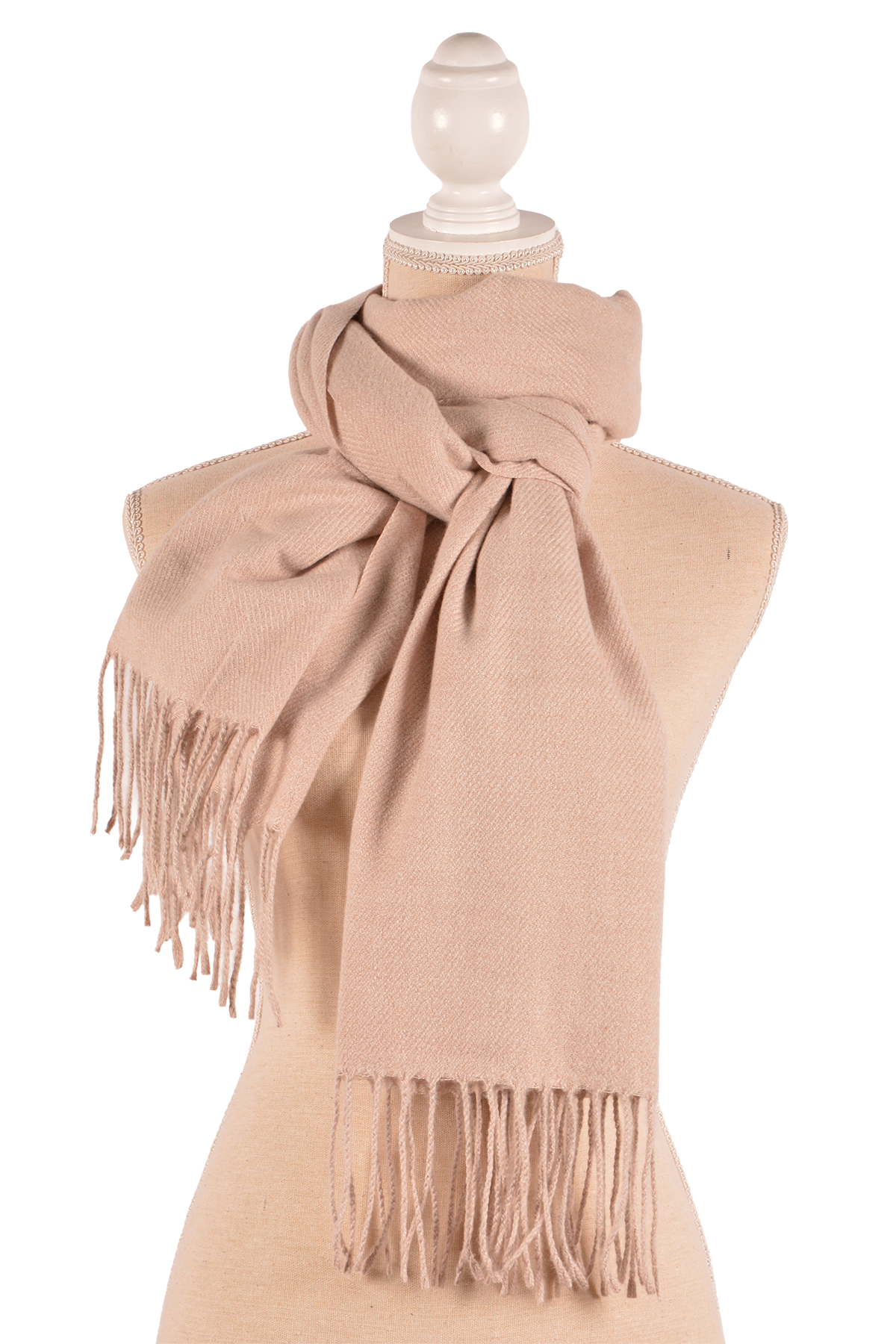 BE 27.5X71" 2TONE SOLID SCARF