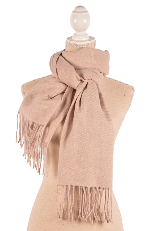 BE 27.5X71" 2TONE SOLID SCARF