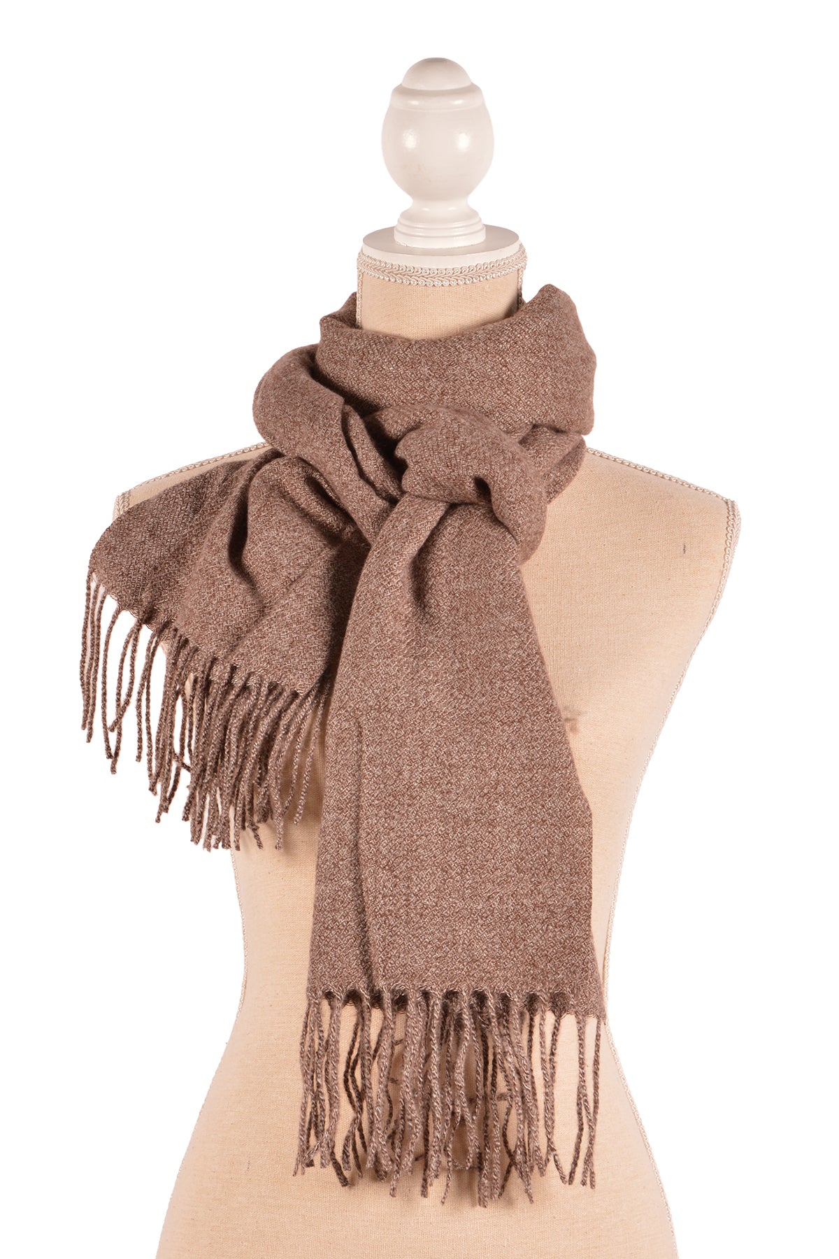 BR 27.5X71" 2TONE SOLID SCARF