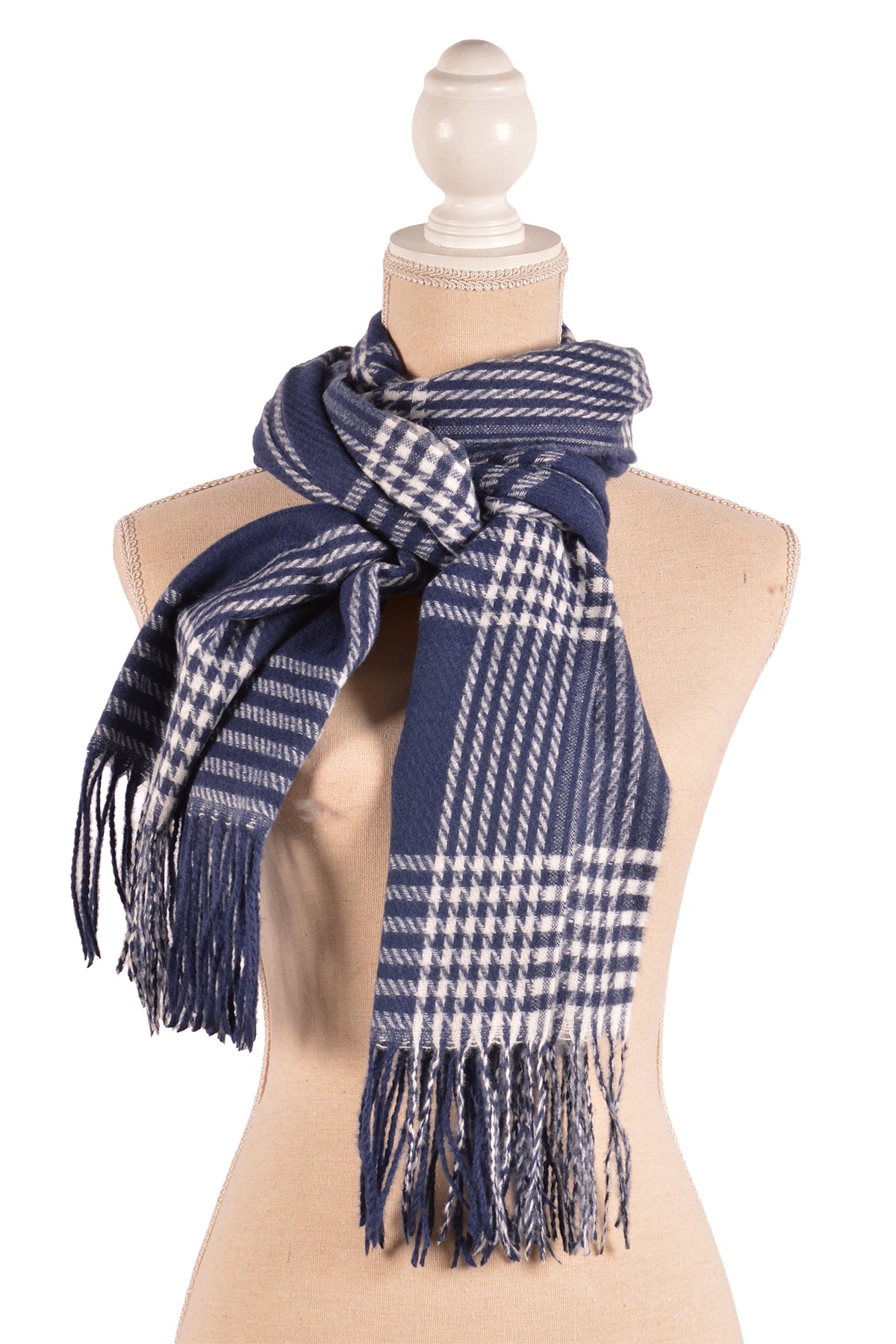 NA 26X71" PLAID SCARF
