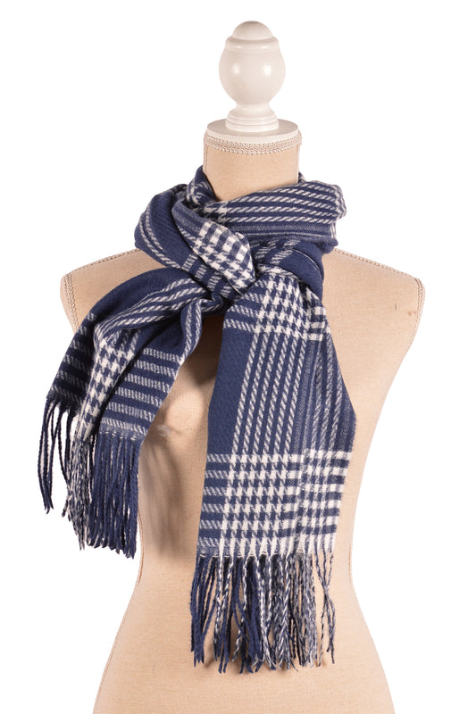 NA 26X71" PLAID SCARF