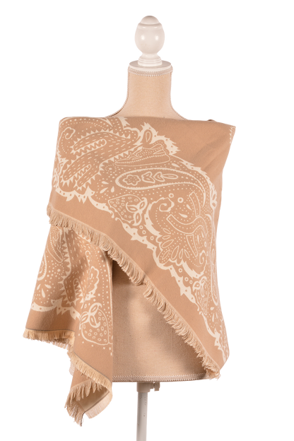 BE 51X51" PAISLEY SCARF
