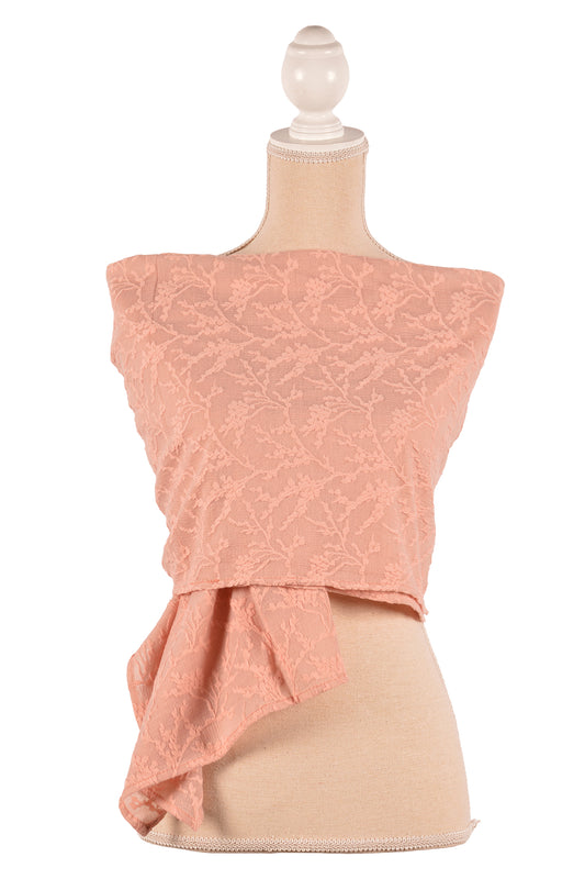 PK 27.5X71" LACE PRINT SCARF