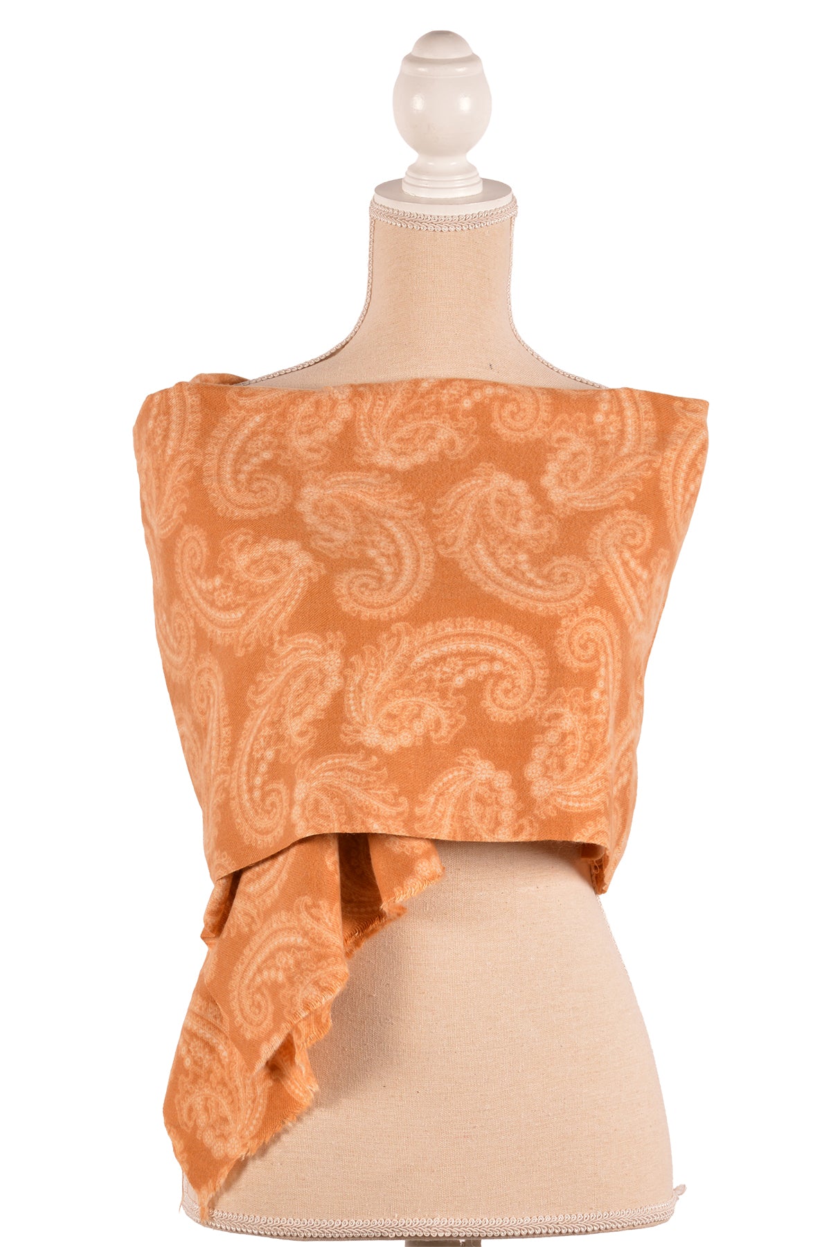 CA 27.5X71" PAISLEY SCARF