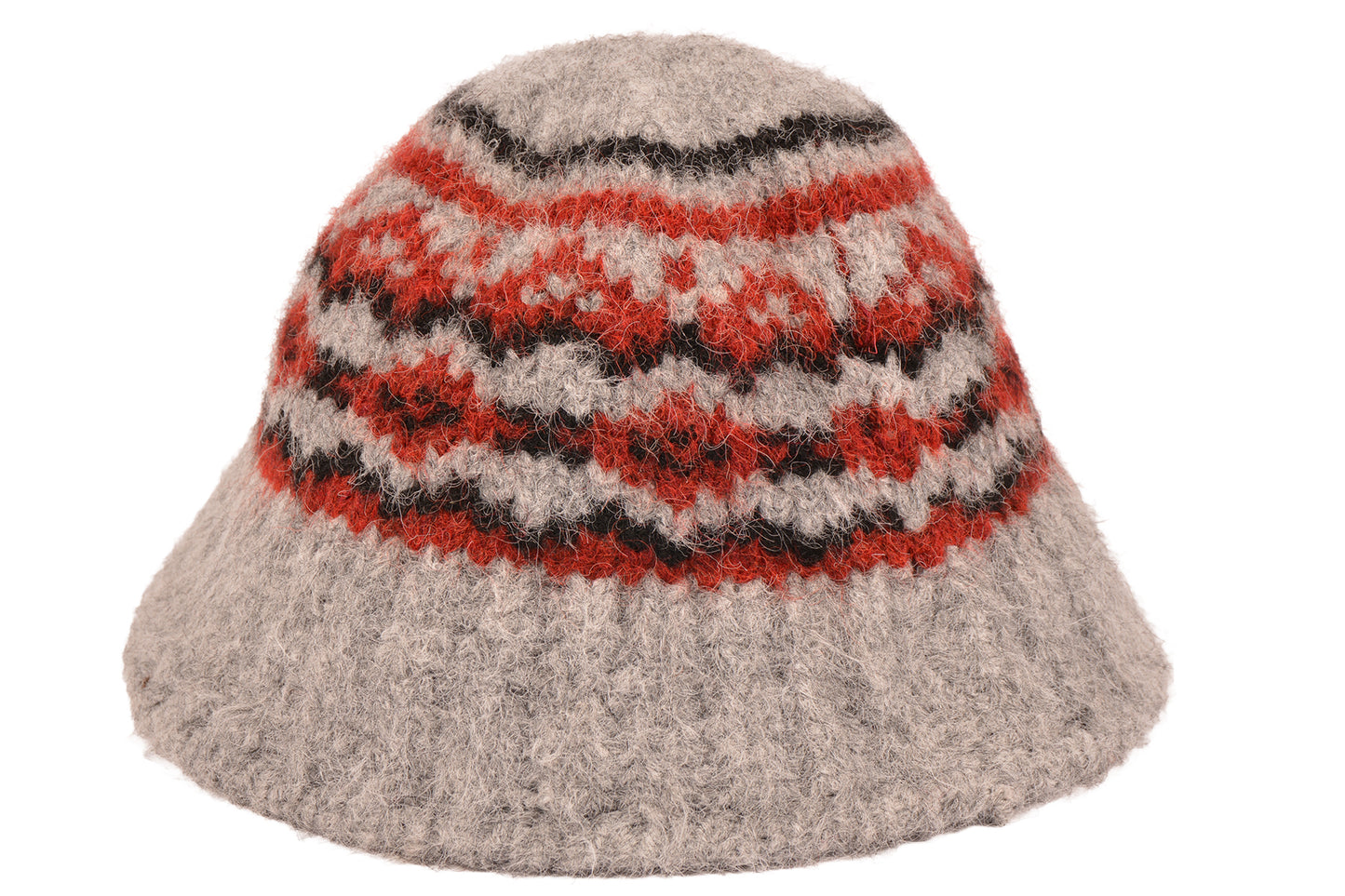 GY FAIRISLE BUCKET HAT
