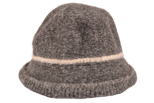 GY BUCKET HAT WITH STRIPE