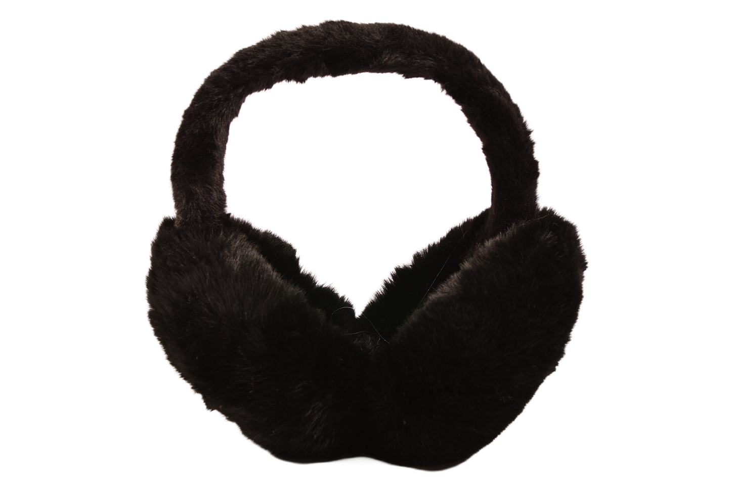 BK FAUX FUR EAR MUFFS