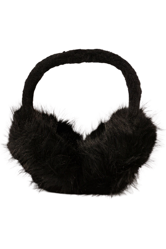 BK FLUFFY FAUX FUR EAR MUFFS