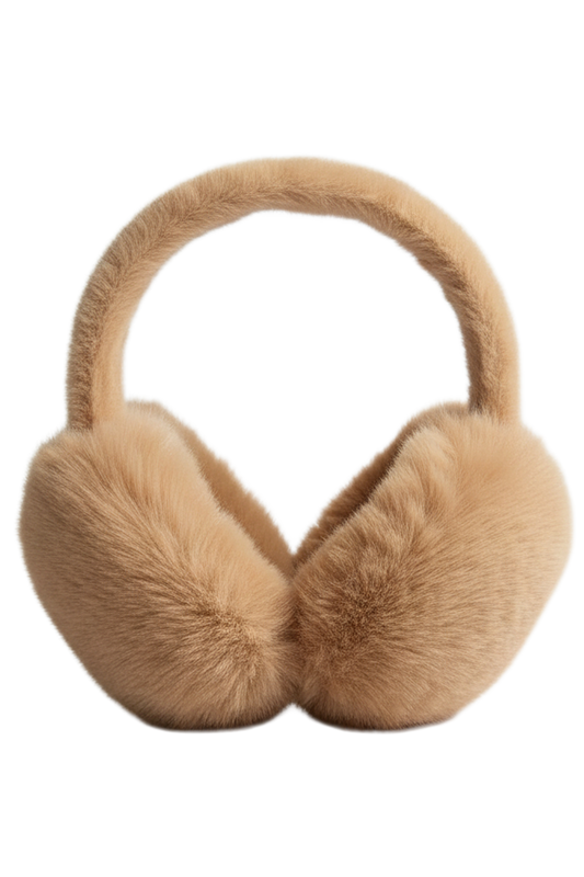 CA FLUFFY FAUX FUR EAR MUFFS