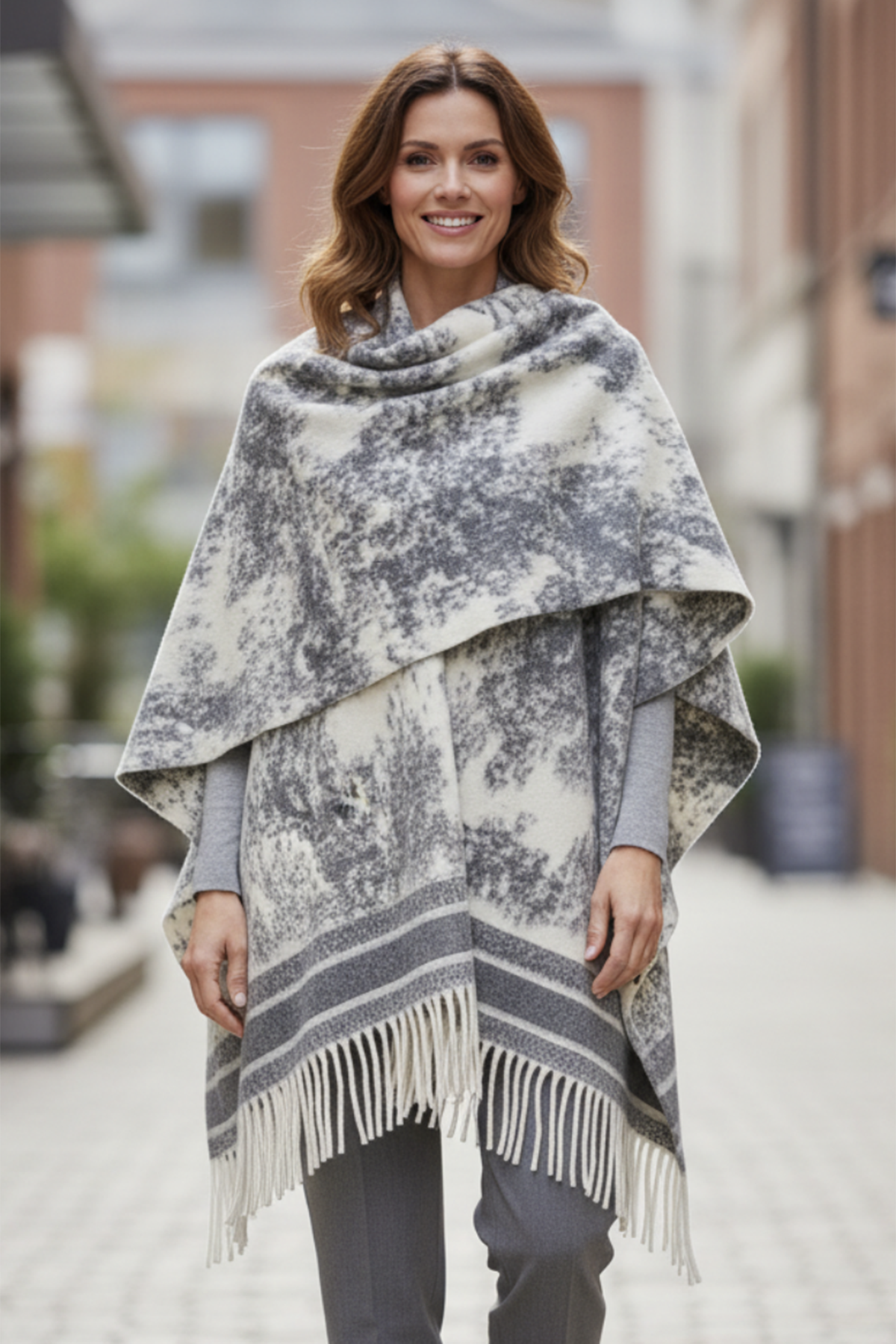 GY TOILE PRINT WRAP