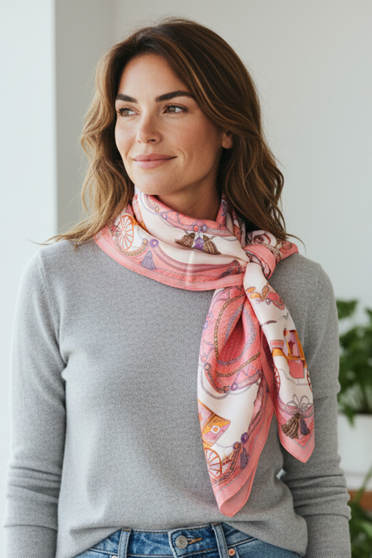 PK 27.5" CARRIAGE SQ SCARF