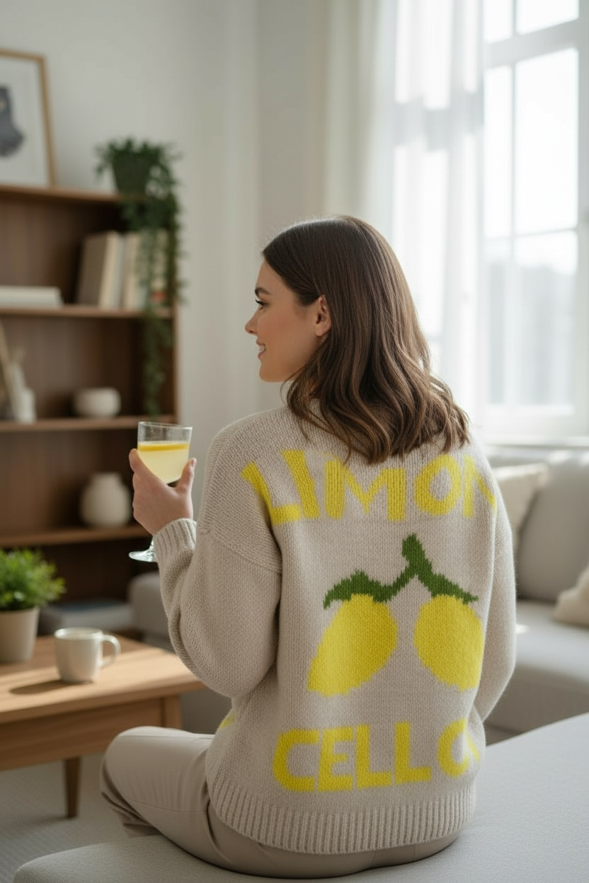 BE LIMONCELLO CARDIGAN