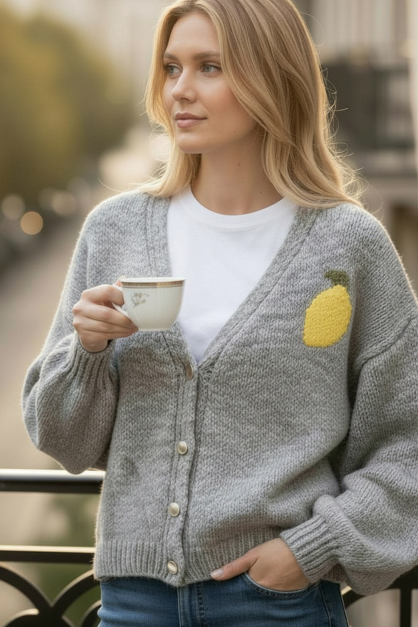 GY LIMONCELLO CARDIGAN