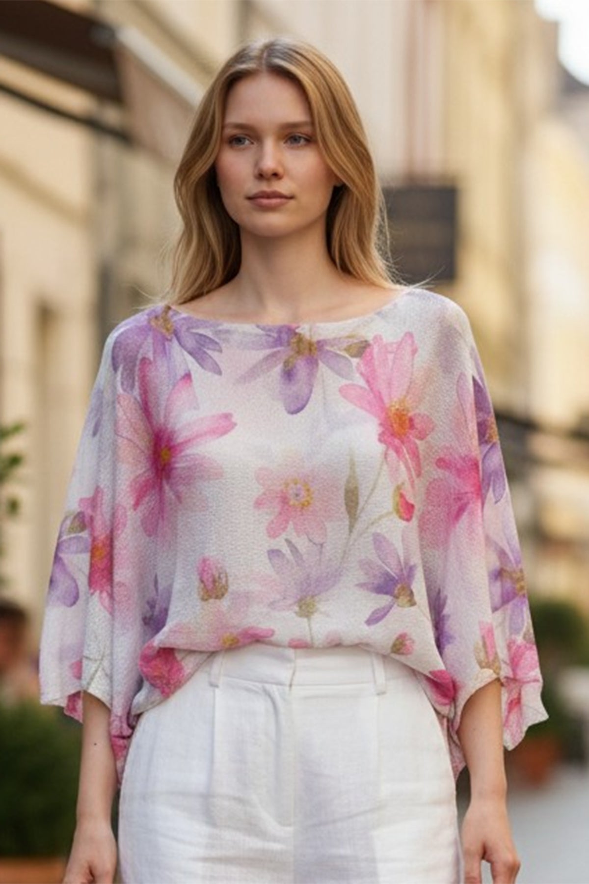 Wildflower Print Top