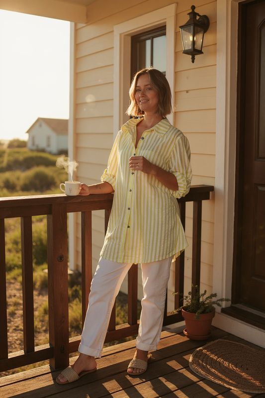 Stripe Button Down Shirt