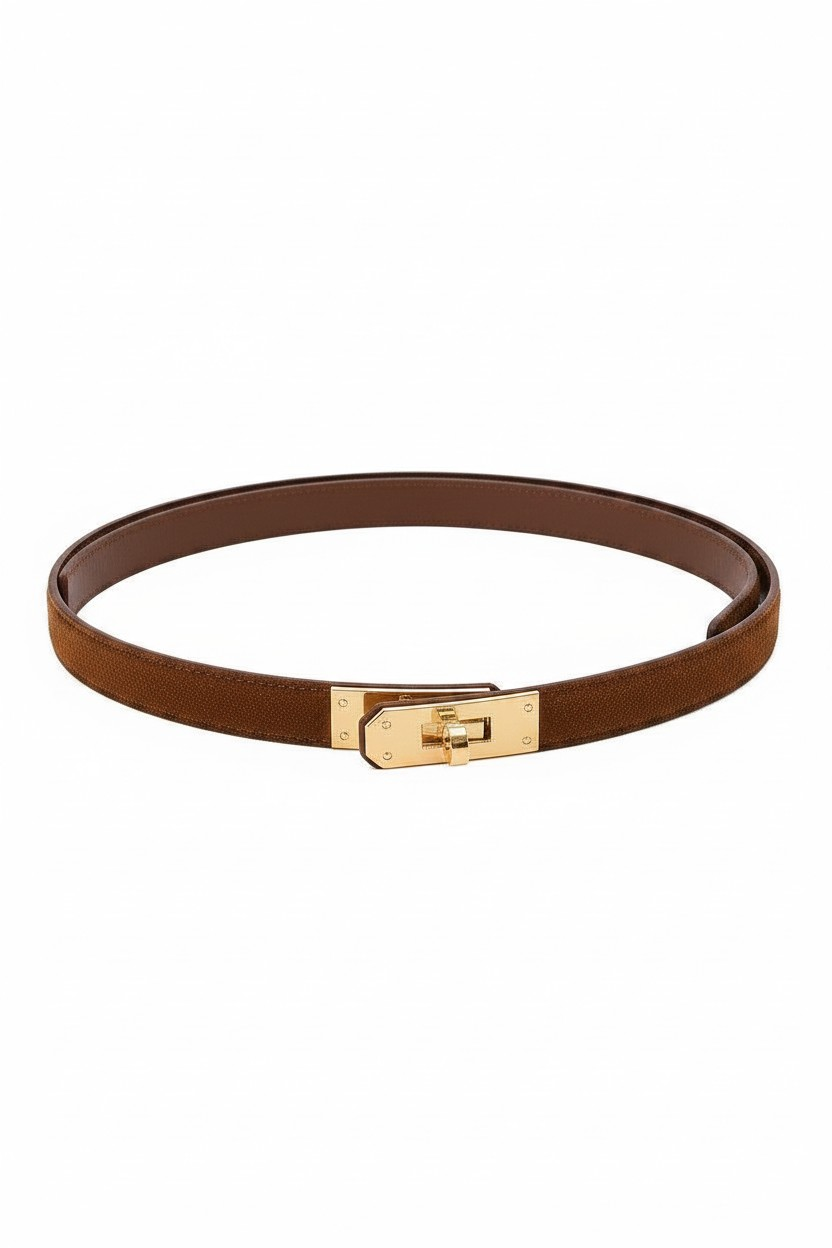 Suede Adjustable Belt