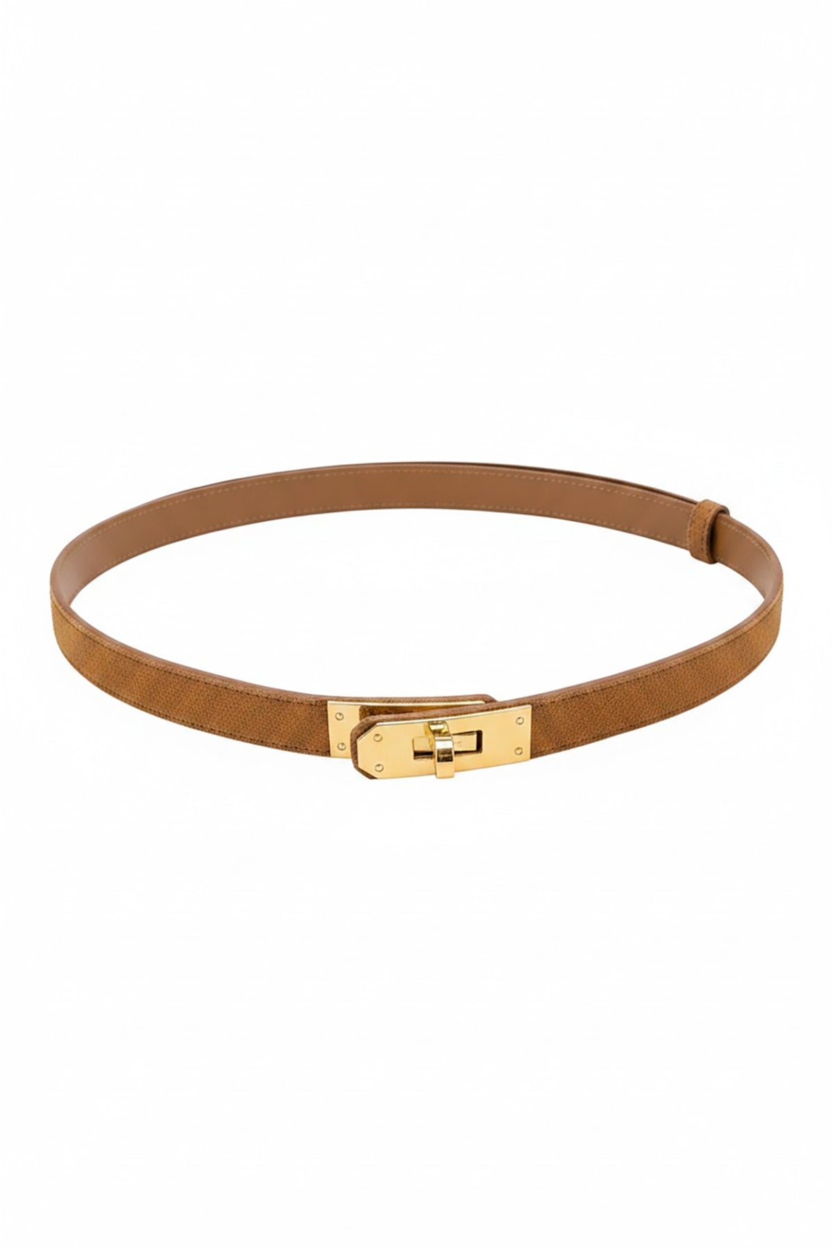 Suede Adjustable Belt