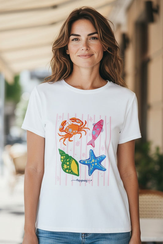 Starfish & Crab Tee