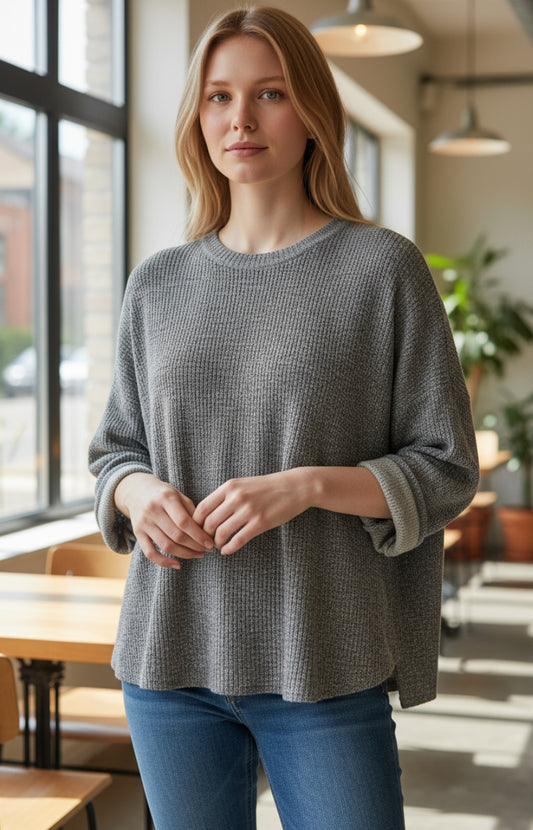 GY SPARKLE TEXTURED TOP