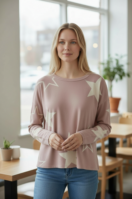 PK STAR PRINT TOP