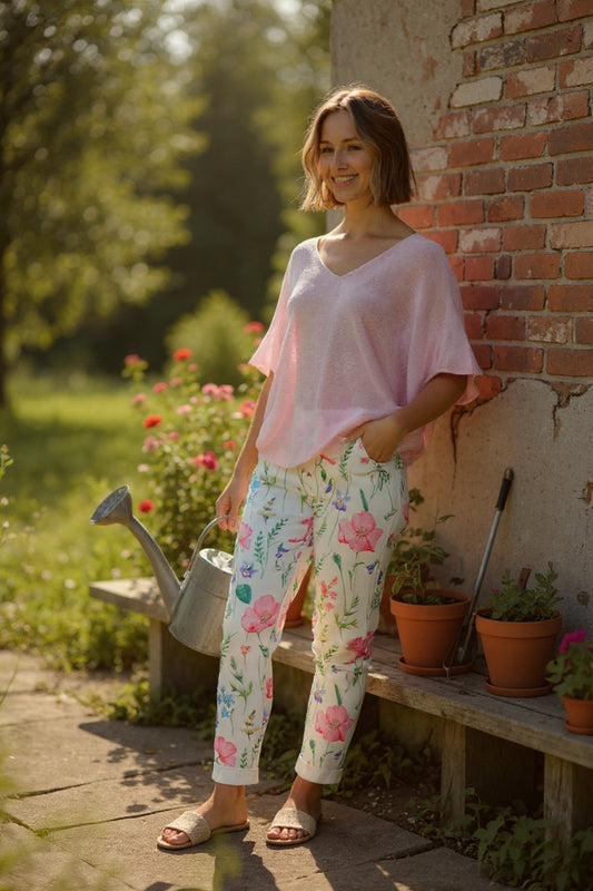 Floral Print Pant
