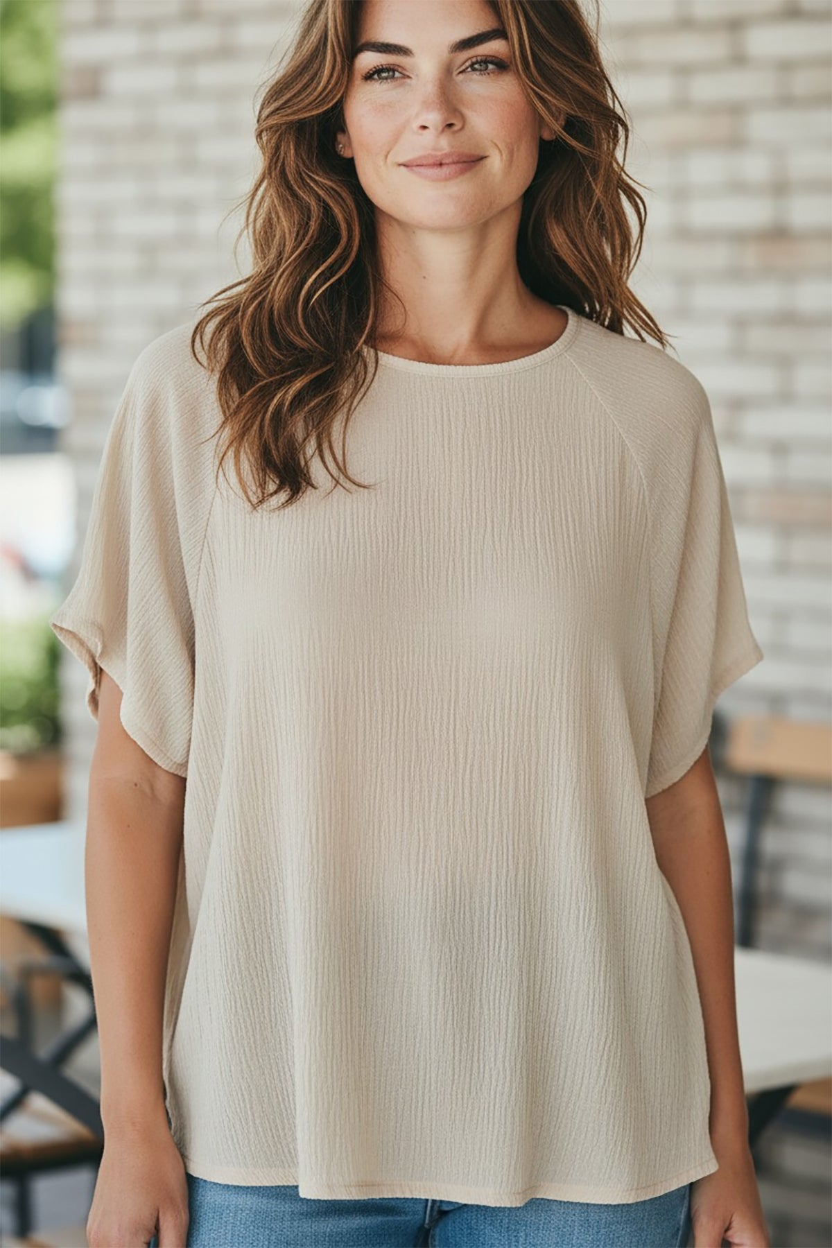 Crinkle Tee