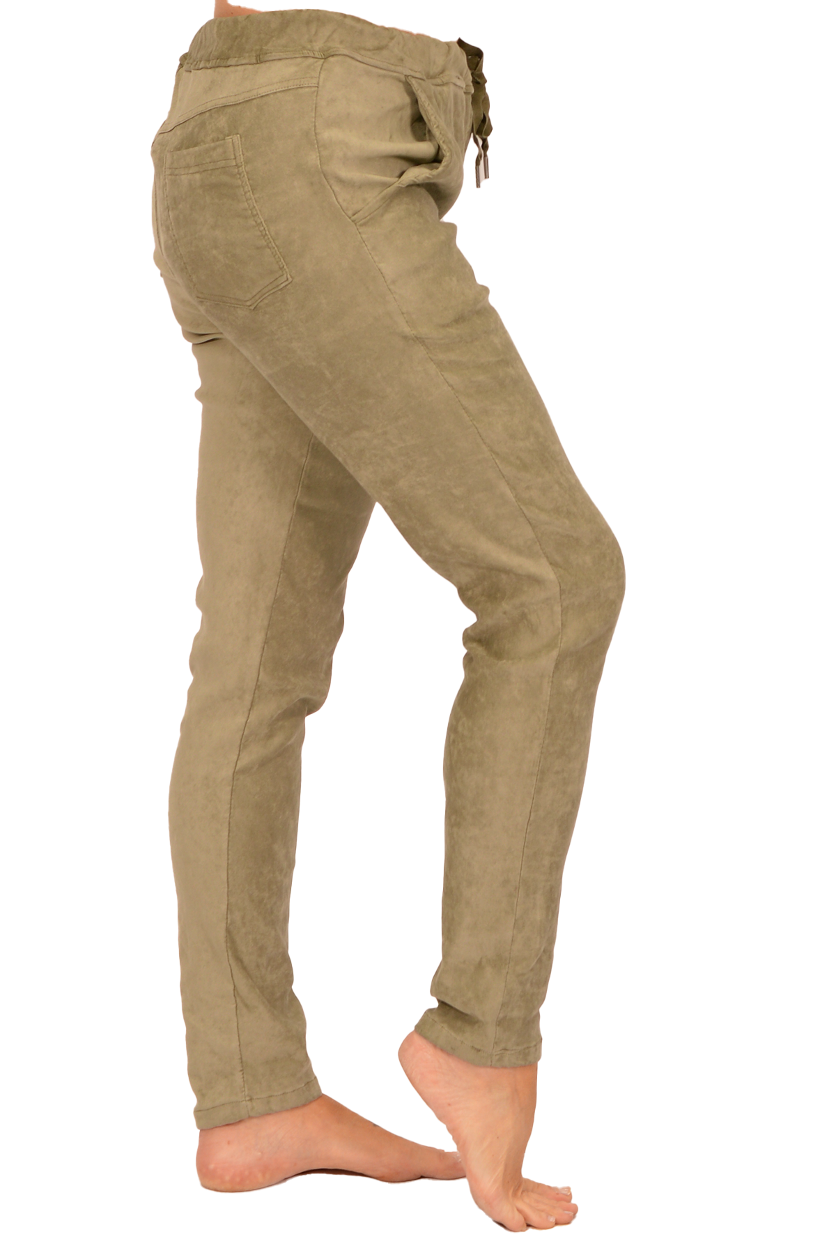 GR WASHED FAUX SUEDE PANT