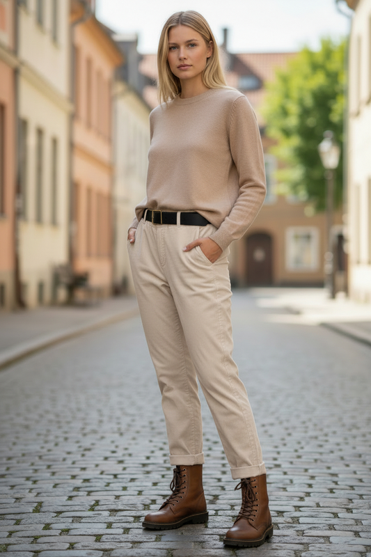 BE CORDUROY PULL ON PANT