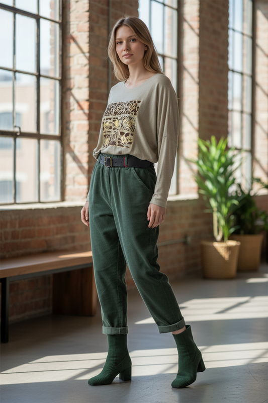 GR CORDUROY PULL ON PANT