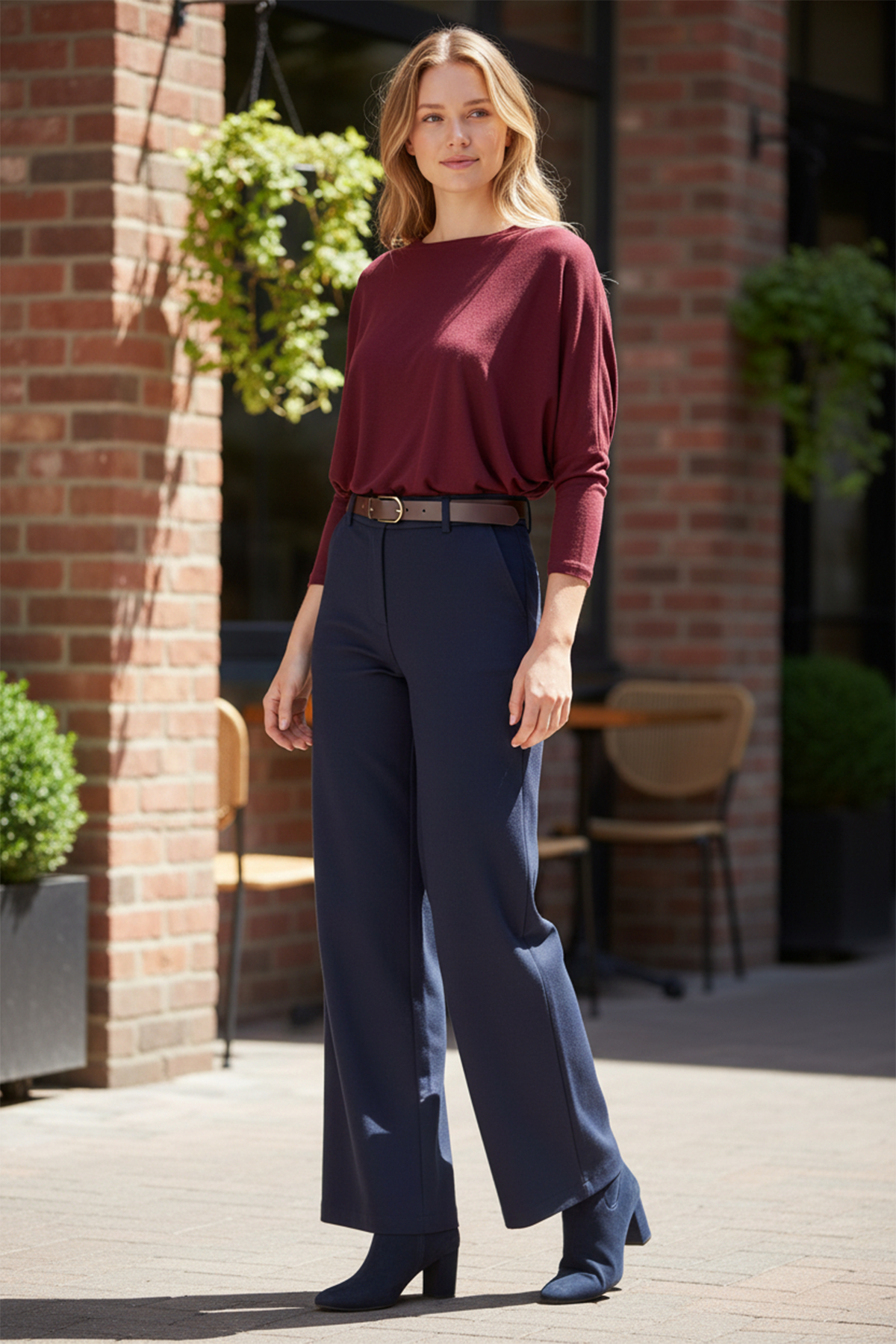 NA WIDE LEG PANT- ASST SM/LXL