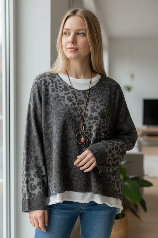 BR LEOPARD 2PC TOP WTANK